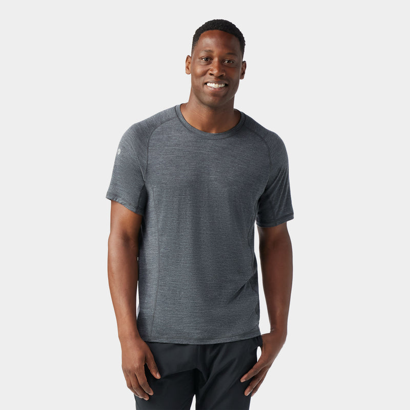T-shirt sport Ultralite pour hommes - Chiné Anthracite / G