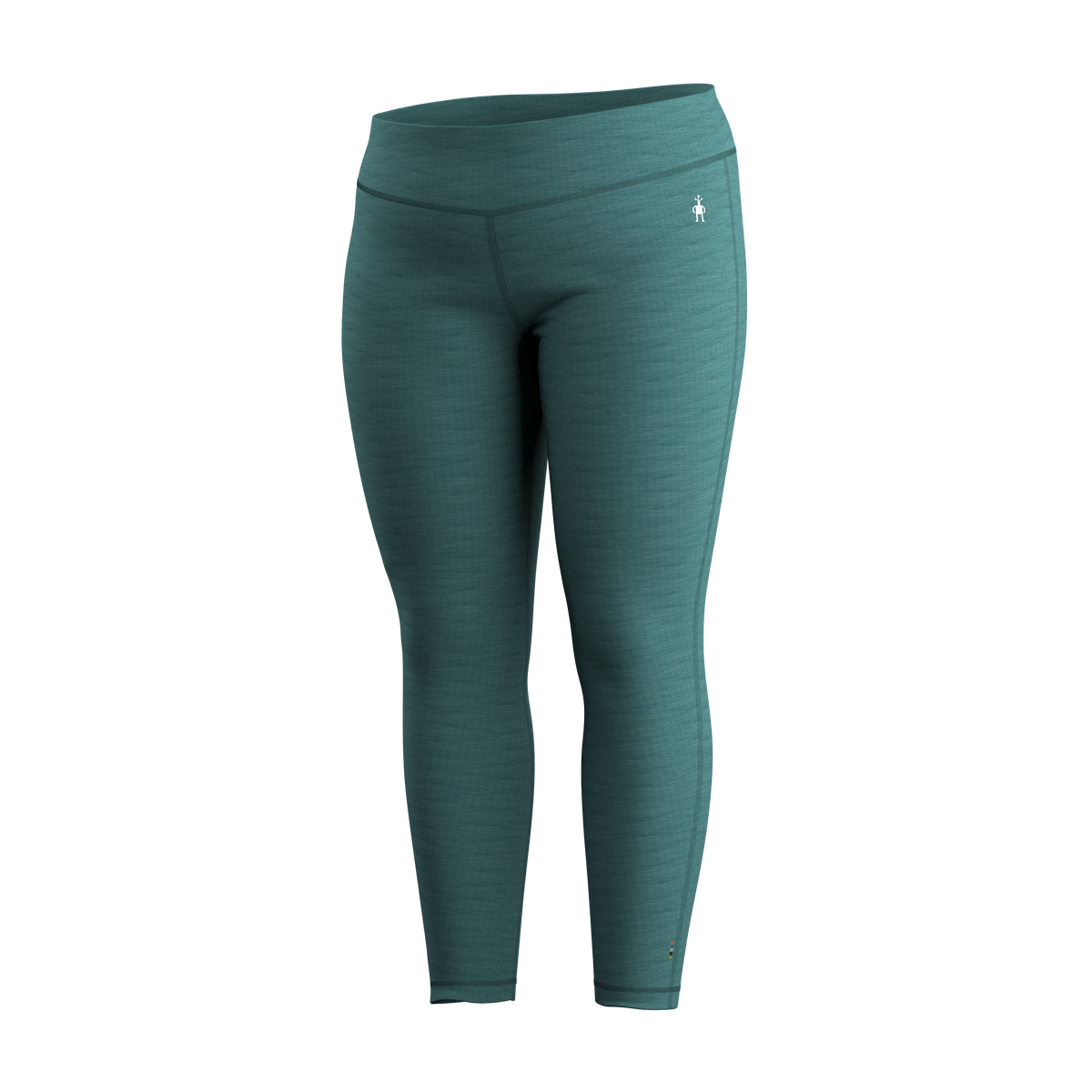 Women's Classic Thermal Merino Base Layer Bottom Plus Twilight Blue Heather - ver - 3