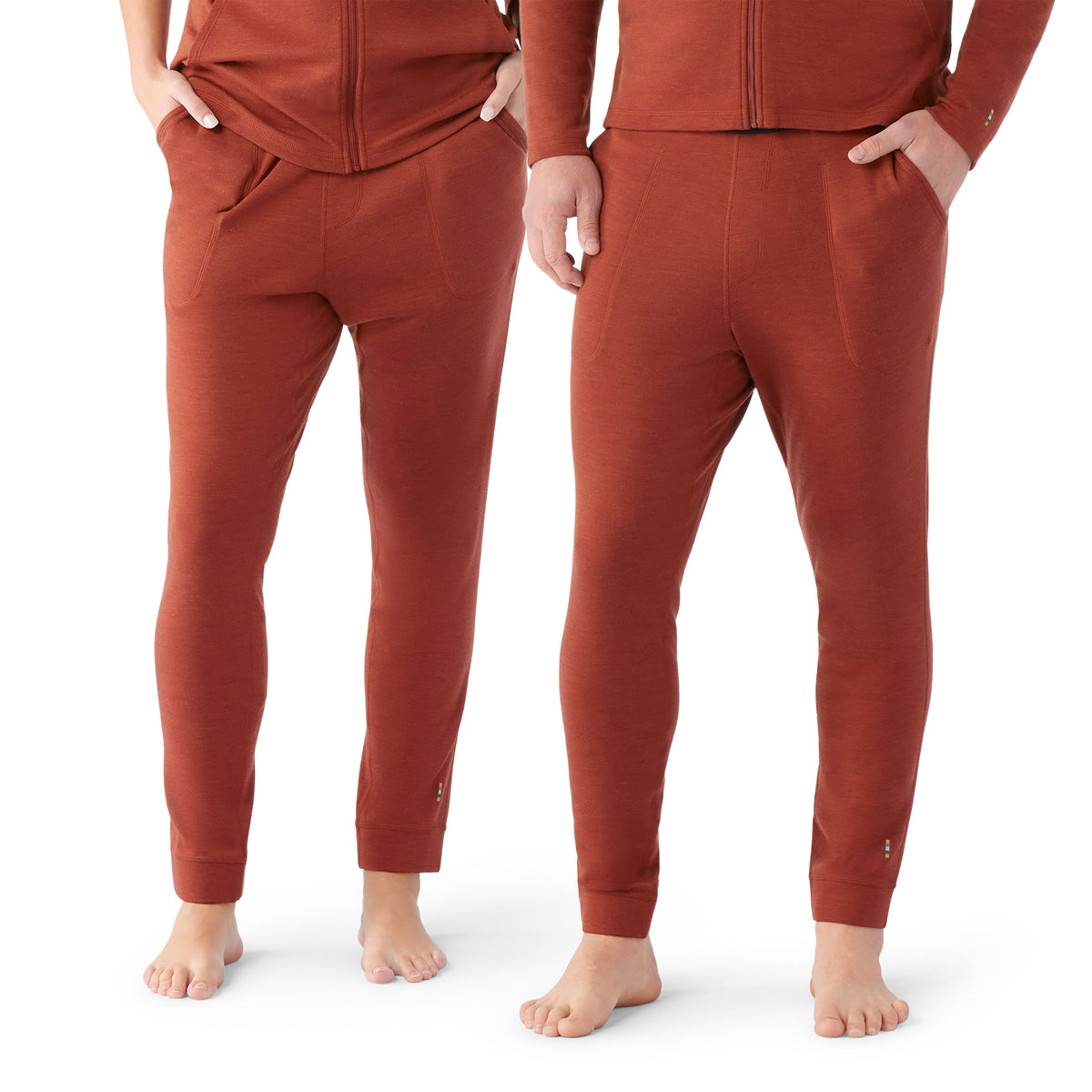 Pantalon jogging en mérinos  - voir - 2