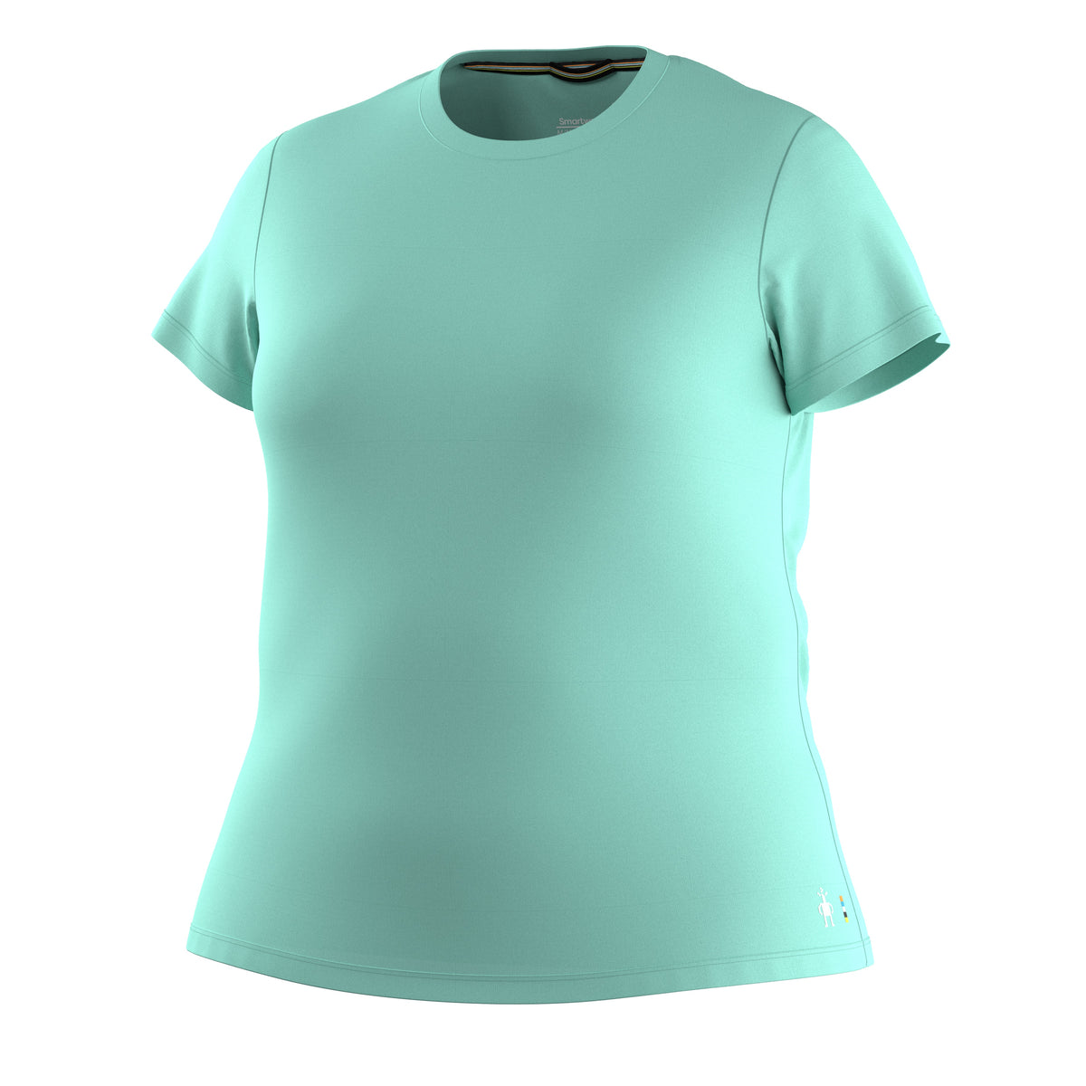 Women's Merino Short Sleeve Tee Plus Pacific Blue - ver - 3