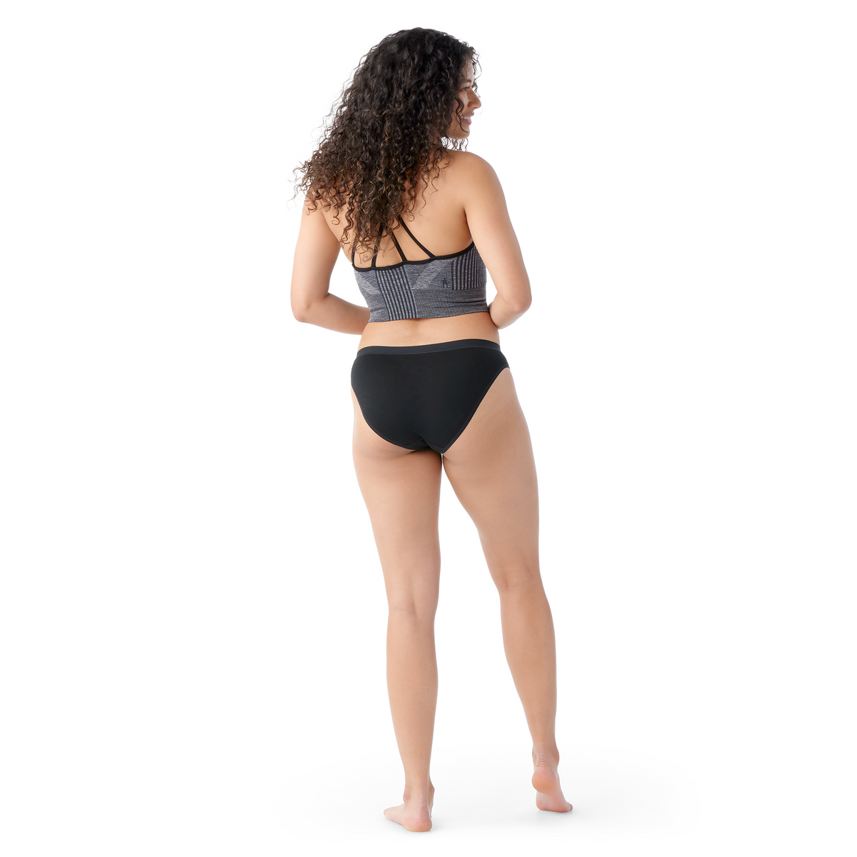 Women's Merino Bikini Black - 2