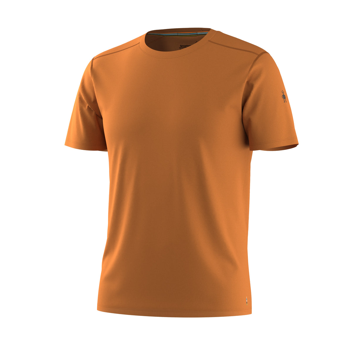 Men's Merino Short Sleeve Tee Sable Brown Mountain - ver - 3