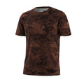 Men's Merino Short Sleeve Tee Sable Brown Mountain - ver - 3