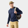 Men's Classic All-Season Merino Base Layer Crew Deep Navy - ver - 1