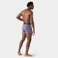 Men's Active Boxer Brief Purple Storm Heather - ver - 2