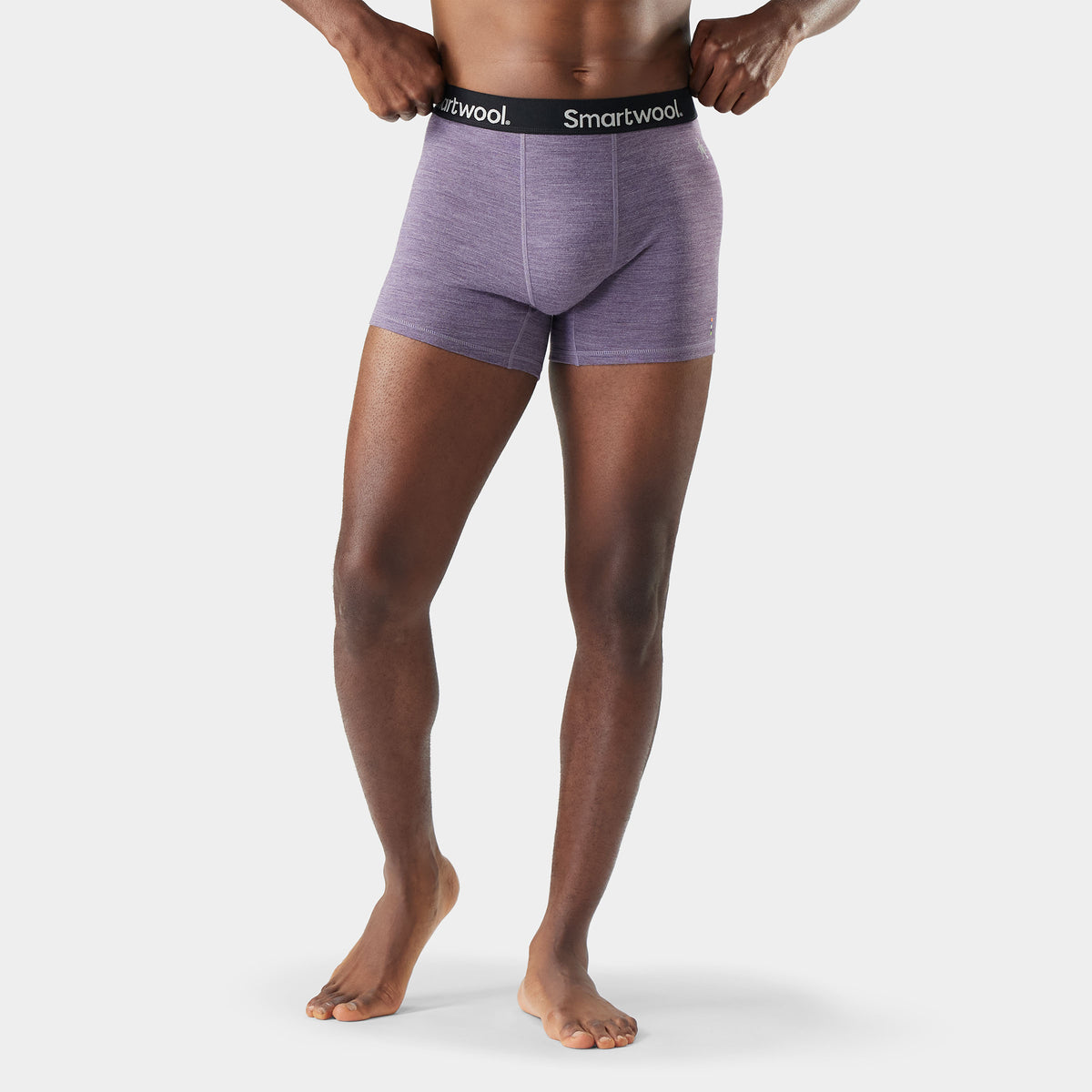 Men's Active Boxer Brief Purple Storm Heather - 1