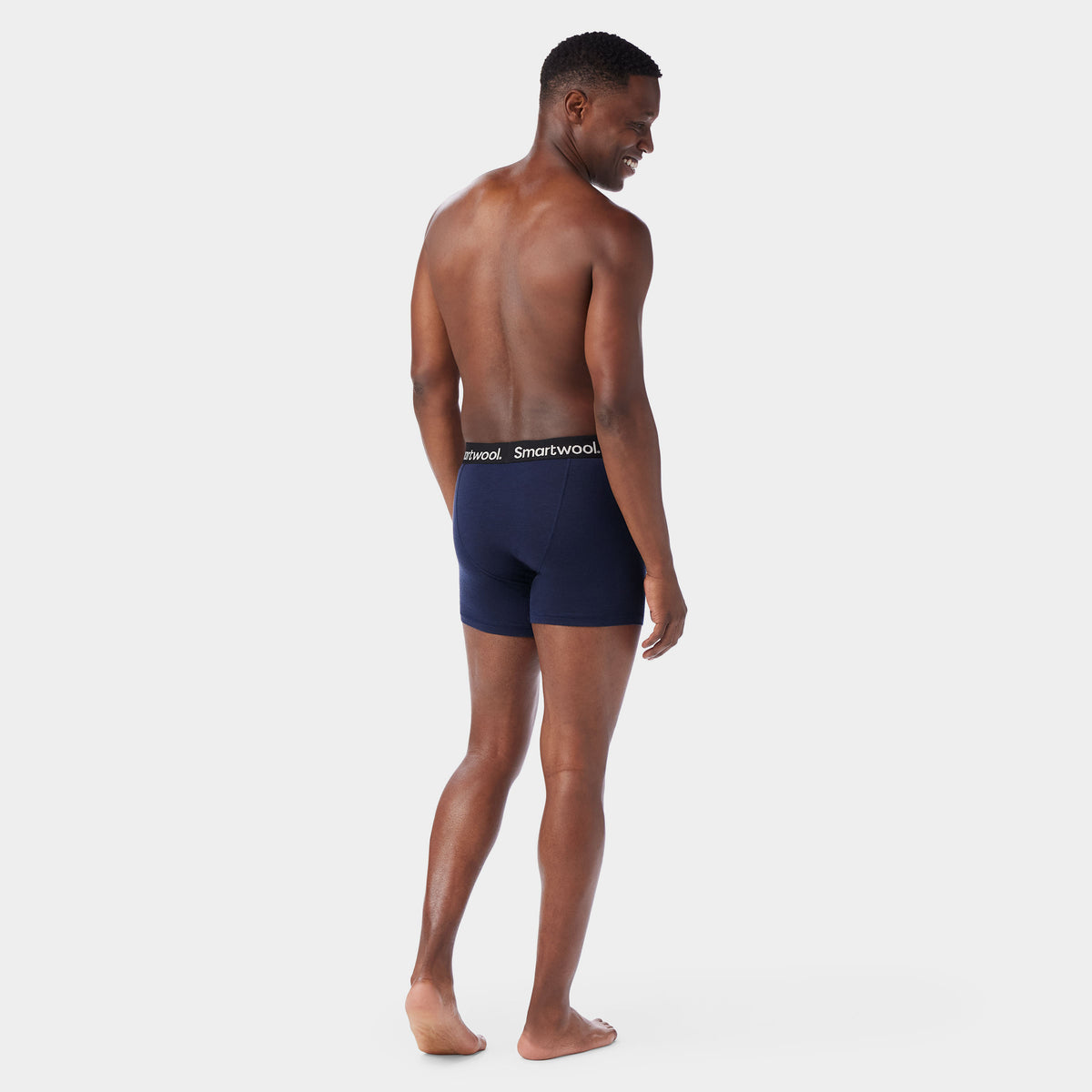 Men's Merino Boxer Brief Deep Navy - 2