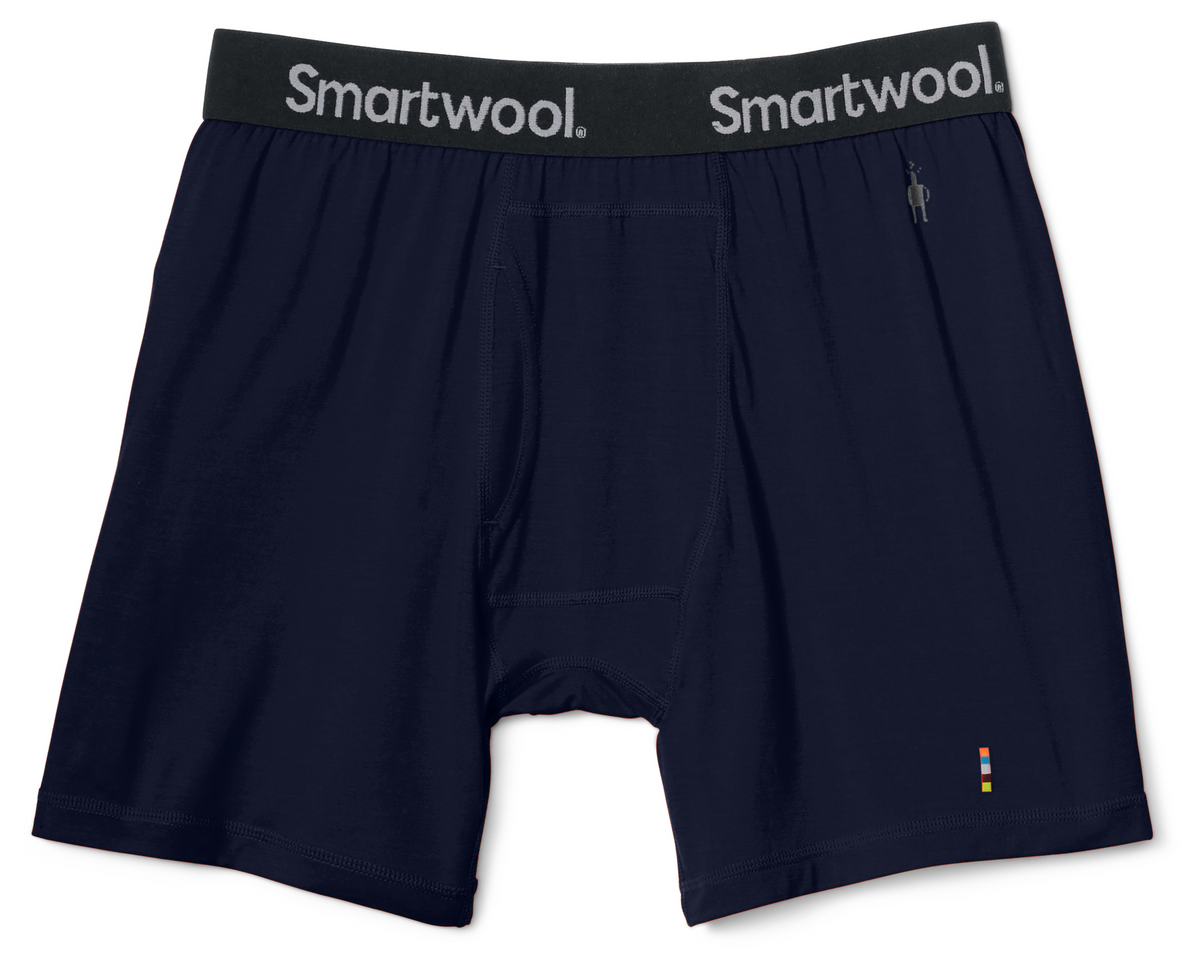 Men's Merino Boxer Brief Deep Navy - 3