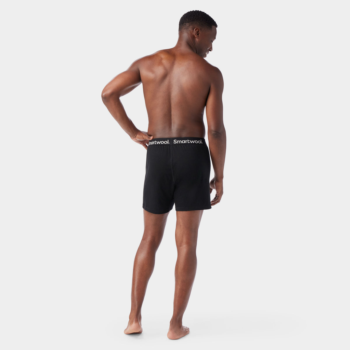 Men's Merino Boxer Black - 2