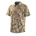 Men's Everyday Short Sleeve Button Down Multi Floral Party - ver - 4