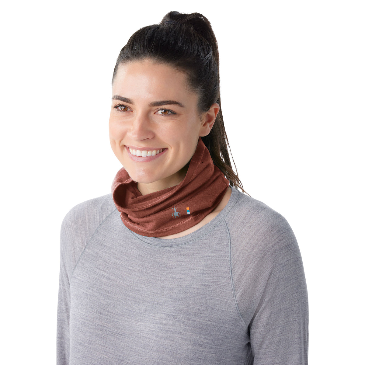 Cache-cou Merino  - voir - 1
