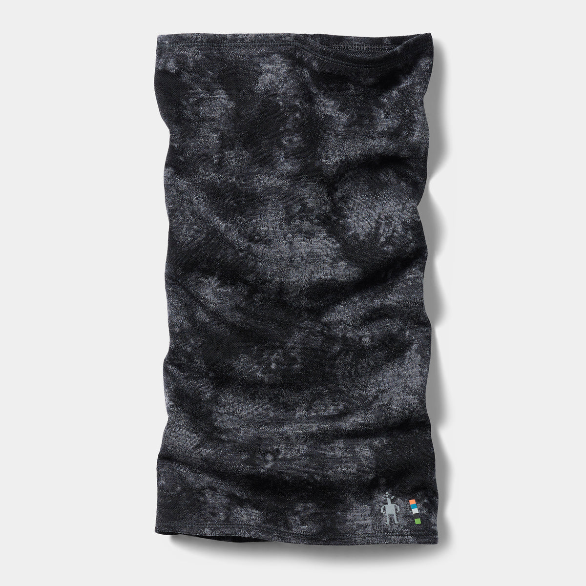 Thermal Merino Long Neck Gaiter Black Tie Dye - ver - 3