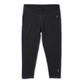 Women's Classic Thermal Merino Base Layer 3/4 Bottom Black - ver - 3