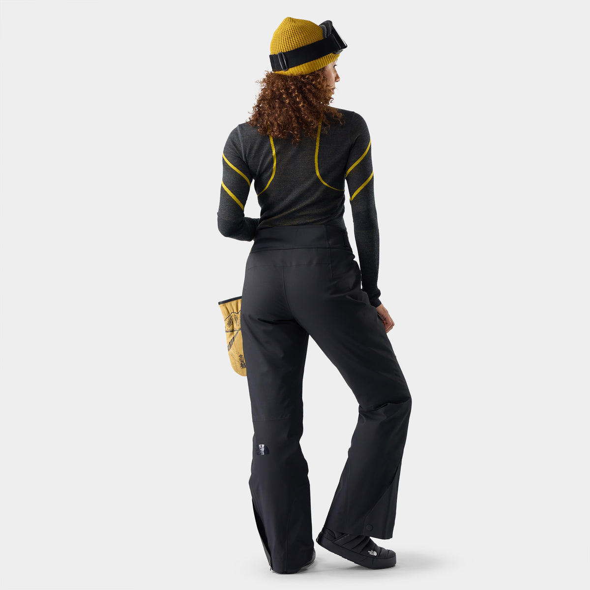 Women's Intraknit™ Thermal Merino Base Layer Crew Charcoal-Bronze Olive - ver - 2