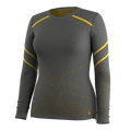 Women's Intraknit™ Thermal Merino Base Layer Crew Charcoal-Bronze Olive - ver - 5